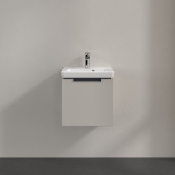 Villeroy & Boch Subway 2.0 Wall Hung Vanity Unit with 1 Drawer 440 x 420mm Soft Grey A68410VK