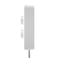 Aqualisa E1 Electric Shower with Single Mode Handset 9.5kW in White E1W95
