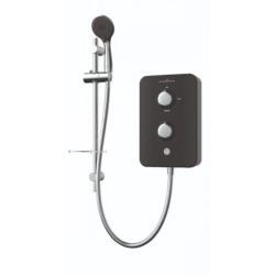 Gainsborough Slim Duo Electric Shower Piano Black 8.5kw GSDPB85