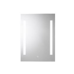 Croydex MM720700E Rookley Hang 'N' Lock Vertical Illuminated Mirror Glass
