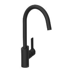 Bristan Maple Easyfit Mono Sink Mixer Black MPL EFSNK BLK