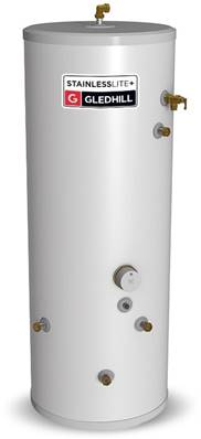 Gledhill StainlessLite Plus Unvented Indirect 180L Hot Water Cylinder PLUIN180