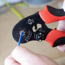 C.K. Tools Self Adjusting Bootlace Ferrule Crimper T3695