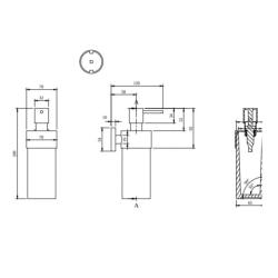 Villeroy & Boch Elements Tender Chrome Soap Dispenser TVA15100700061