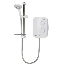 Triton AS2000SR Thermostatic Power Shower White - Silent Running