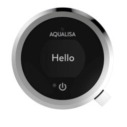 Aqualisa Quartz Touch Exposed with Adjustable Head - HP/Combi QZST.A1.EV.20
