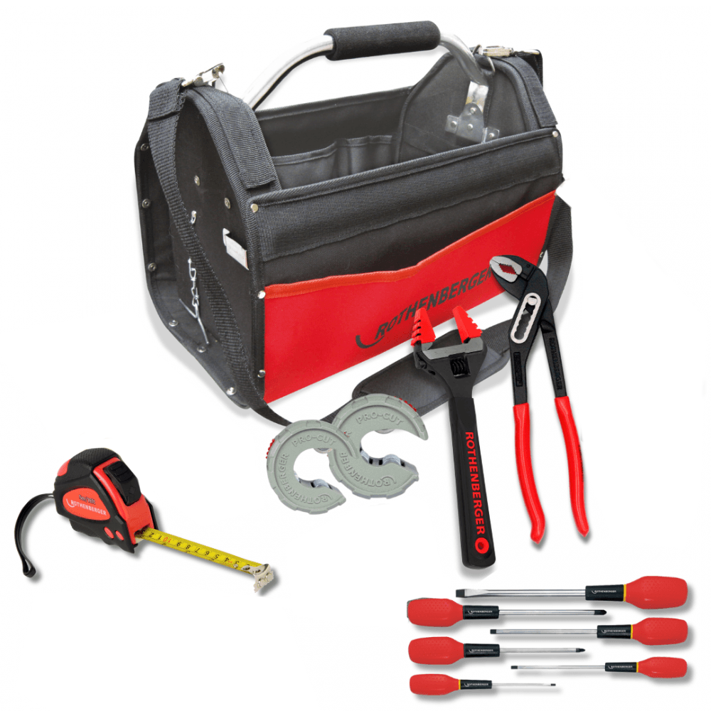 An image of Rothenberger Tote Bag 5 Piece Bundle Kit 1000003282