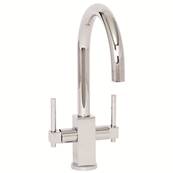 Highlife Crail Twin Lever Sink Mixer Chrome 13931