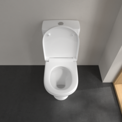 Villeroy & Boch O.novo OPEN BACK Rimless Close Coupled Toilet Pan 5661R001