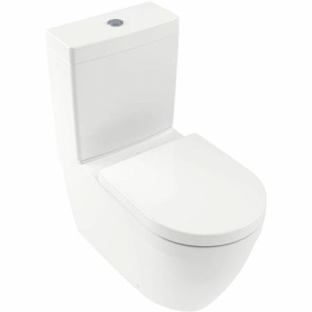 Villeroy & Boch Architectura DirectFlush Rimless Wall Hung Toilet and Soft Close Seat 5691R001