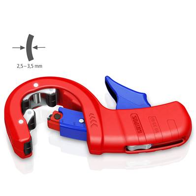 An image of Knipex Dpt50 Pipe Cutter for Thick-walled Plastic Pipes 90 23 02 Bk