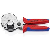 Knipex Pipe Cutter for Composite and Plastic Pipes Chrome-plated 210mm 90 25 25