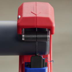 Knipex DP50 Pipe Cutter for Thin-walled Plastic Drain Pipes 32/40/50mm 90 23 01 BK