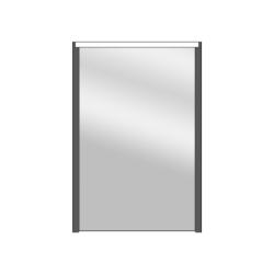 HIB Dusk 50 LED Aluminium Mirror Cabinet 54000