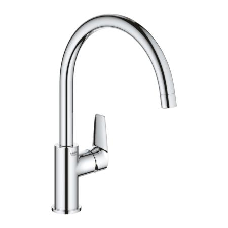 GROHE BauEdge Kitchen Mixer Tap with Swivel Spout 31367001
