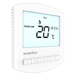 Digital Thermostat Room Thermostat Underfloor Heating Programmable Silver #860 