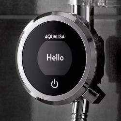 Aqualisa Quartz Touch Exposed with Adjustable Head - Gravity Pumped QZST.A2.EV.20