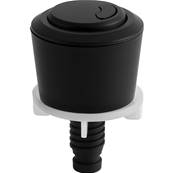Wirquin Round Dual Flush Operated Matt Black 50120760