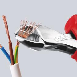 Knipex X-Cut Compact Diagonal Cutter Insulated Multi-comp. Grips VDE Chrome-plated 160mm 73 06 160