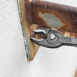 Knipex TwinGrip Front & Side Gripping Pliers Plastic Coated Grey Atramentized 200mm 82 01 200