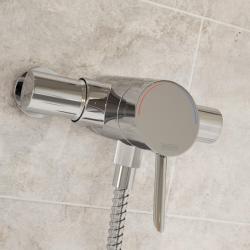 Bristan Acute Thermostatic Mixer Shower Exposed with Adjustable Head AE SHXAR C
