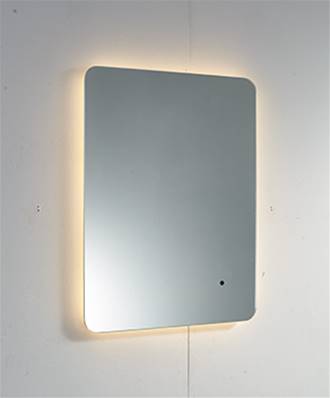 Plumb2u Jucar 800 x 600mm Illuminated LED Mirror - Clear Glass CA6080