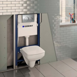 Geberit Duofix WC Frame, for Wall Hung Pans For Omega Cistern 111.004.00.1