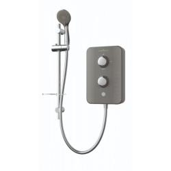 Gainsborough Slim Duo Electric Shower Titanium Grey 8.5kw GSDTG85