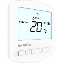 Heatmiser Slimeline-RF V2 Multi Mode Wireless Programmable Room Thermostat Kit
