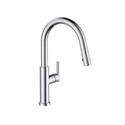 Bristan Jule Sink Mixer with pull-out extending hose and Eco Start JU PULLSNK C