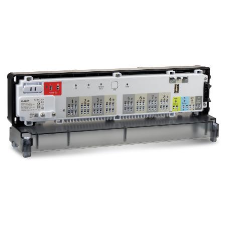 Salus 8 Zone Underfloor Heating Wiring Centre KL08RF