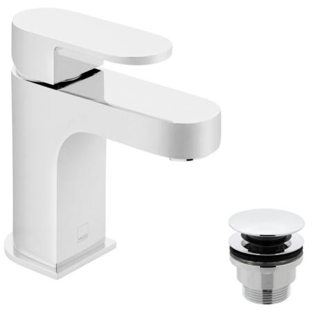 Vado Life Mono Basin Mixer with Clic-Clac Waste LIF-100/CC-C/P