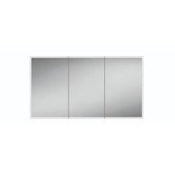 HIB Qubic 120 LED Aluminium Mirror Cabinet 48000