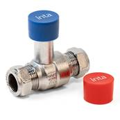 Inta 15mm Extended Spindle Ball Valve K Type TR15KBV
