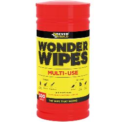 Everbuild Wonder Wipes Multi-Use Cleaning Wipes (100 Wipes)