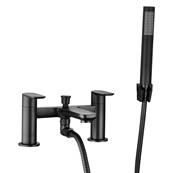 Highlife Rona Black Bath Shower Mixer 12425B