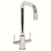Highlife Don Twin Lever Sink Mixer Chrome 13231