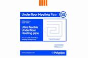 Polypipe Underfloor Heating Pipe Polybutylene 15mm x 50m Coil UFH Pipe UFH5015B
