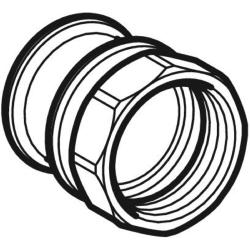 Geberit Mapress Copper Adaptor with feMale Thread: CC499K, d=15mm, Rp=1/2" - 61802
