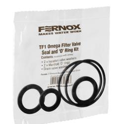 Fernox TF1 Omega Filter Valve Seal and O Ring Kit 62334