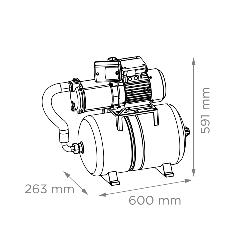 Saniflo Saniboost MHP 4-40 B Domestic Booster Pump 70013