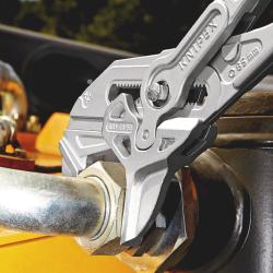 Knipex Pliers Wrench XL Plastic Coated Chrome-plated 400mm 86 03 400