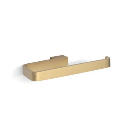 An image of HIB Atto Brushed Brass Towel Ring ACATBB03