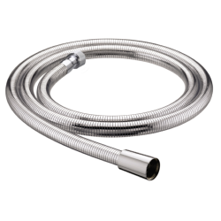 Bristan 1.25m Cone to Nut Std Bore Shower Hose Easy Clean Chrome HOS 125CNE01 C