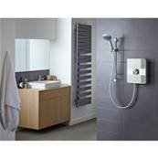 Aqualisa Electric Shower 10.5kW Lumi White/Chrome LME10521