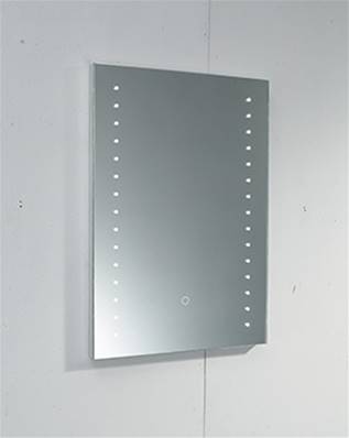 Plumb2u Nalon 700 x 500mm Illuminated LED Mirror - Clear Glass FA5070