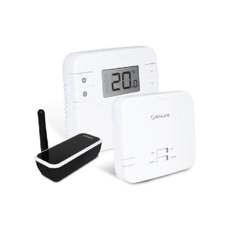 An image of Salus RT310i Wireless Smartphone Controlled Programmable Thermostat and Receiver...
