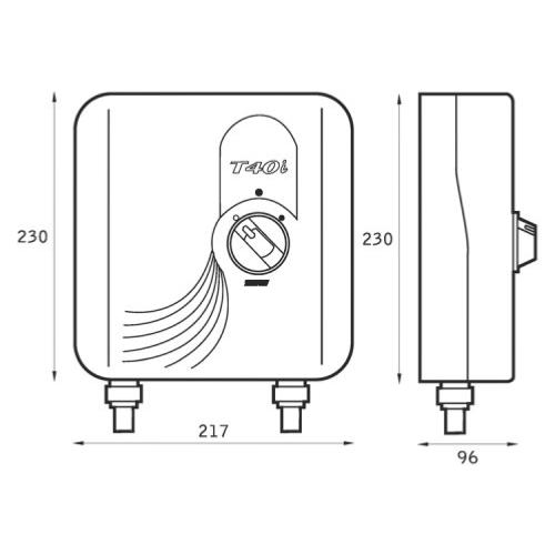 Triton T40i Wall Mounted Shower Booster Pump