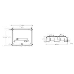 EPH Wiring Centre – Block Connector Strip 16 Way WC3