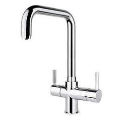 InSinkErator Turino 3N1 U Shape Instant Hot Water Tap with Tank and Filter Chrome 45154 + 44983